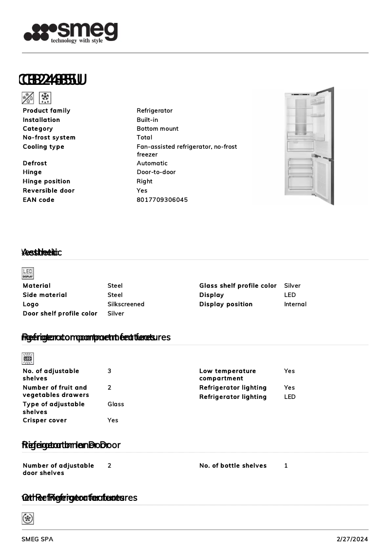 Imagen de la primera página del manual del dispositivo CB2485U