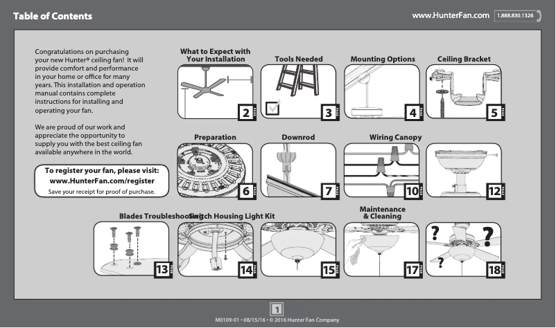 Imagen de la primera página del manual del dispositivo Donegan 53333