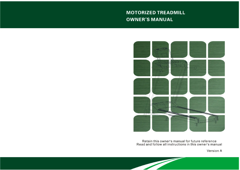 Página nº 1 - Manual de usuario York Fitness T800 Plus