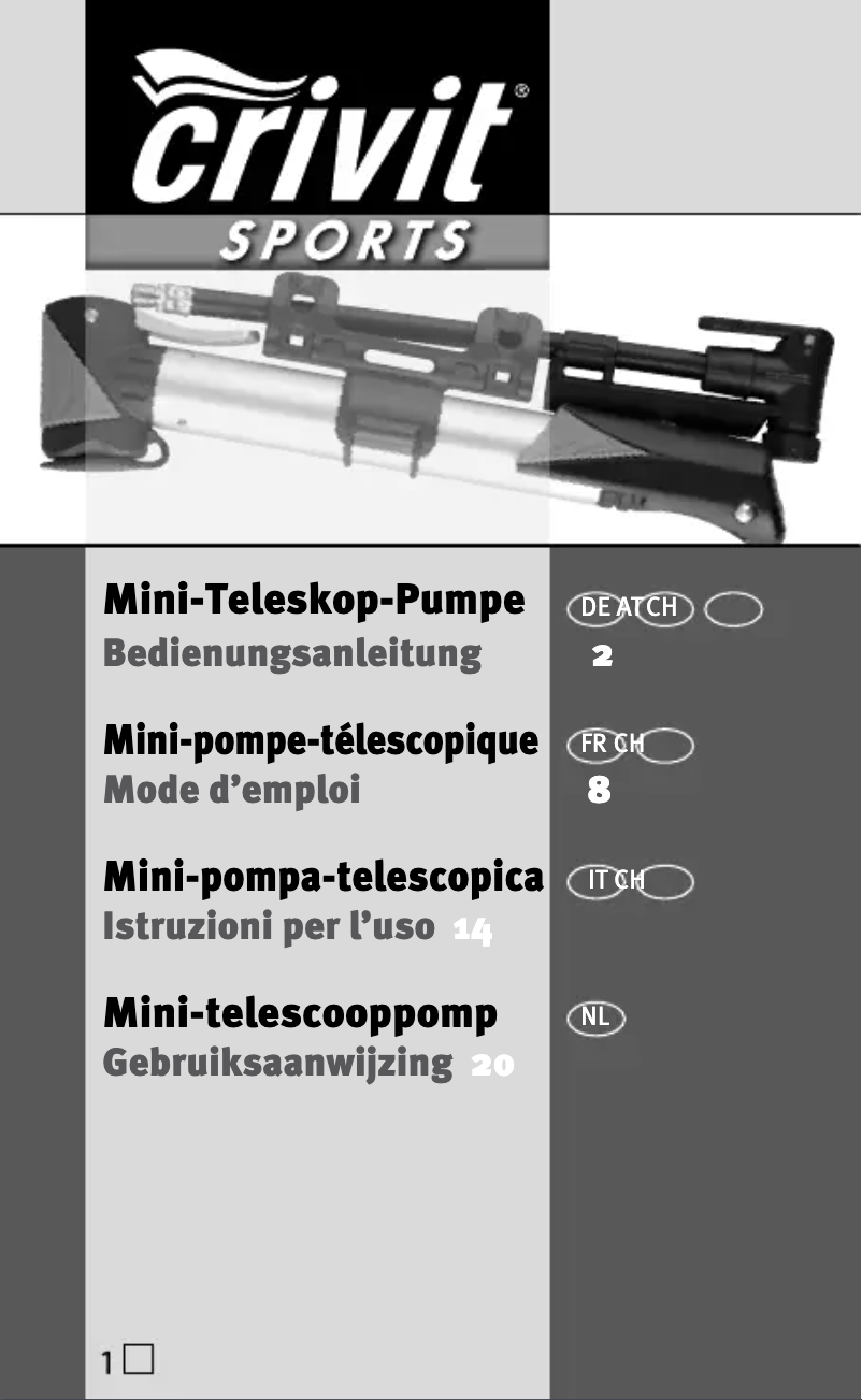 Página 1 del manual Manual de usuario Crivit IAN 64305