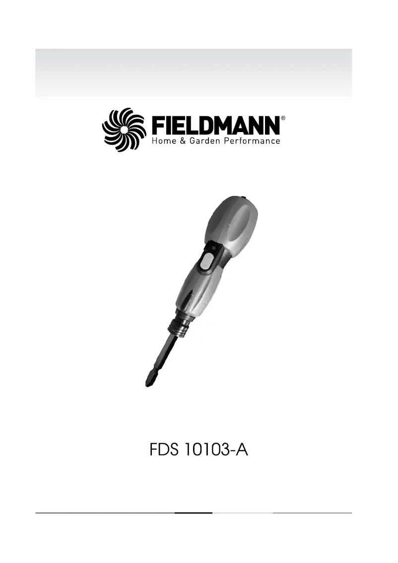 Página 1 del manual Manual de usuario Fieldmann FDS 10104-A