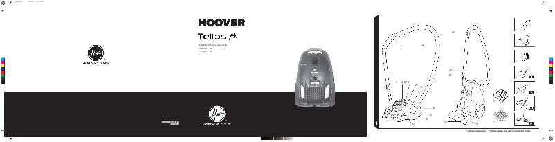 Página 1 del manual Manual de usuario Hoover Telios Plus TTE2005 019