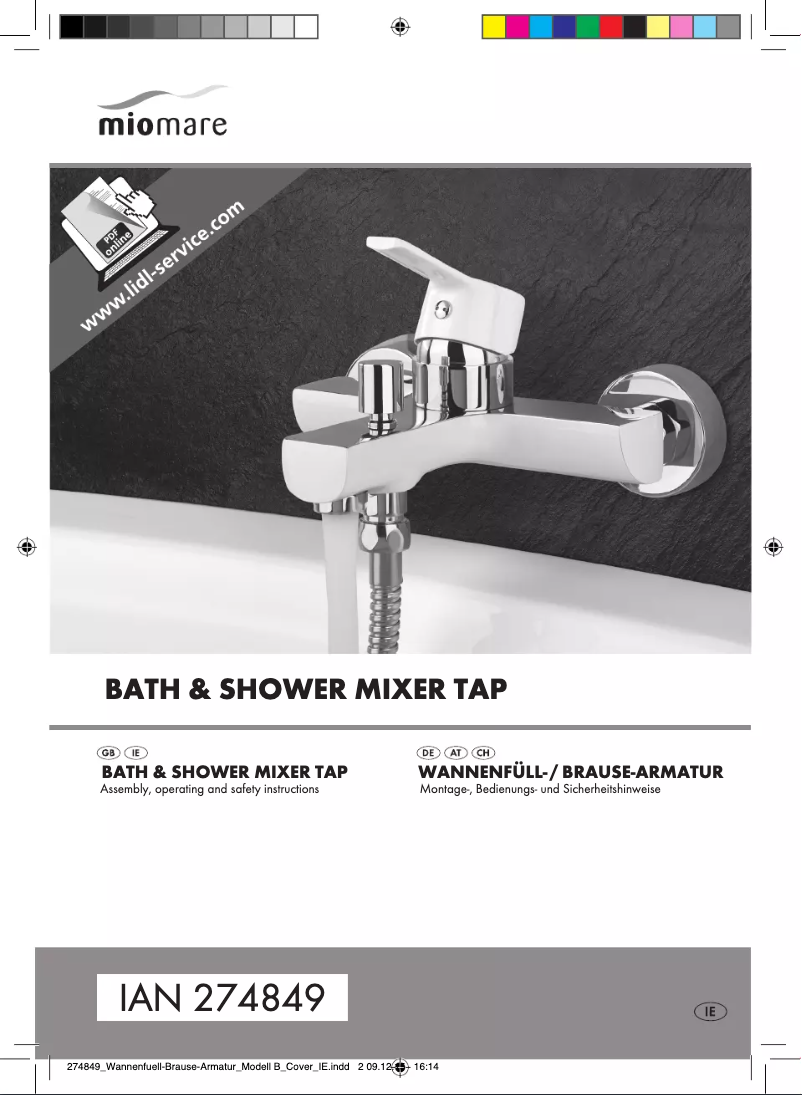 Página 1 del manual Manual de usuario Miomare IAN 274849