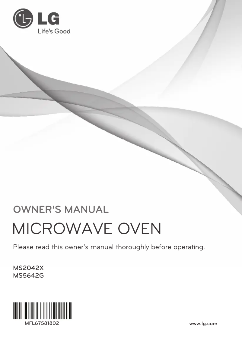 Imagen de la primera página del manual del dispositivo MS2042X