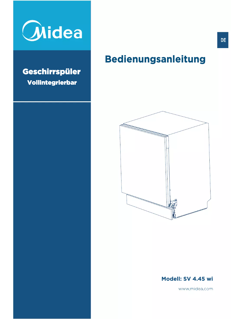Imagen de la primera página del manual del dispositivo SV 4.45 wi