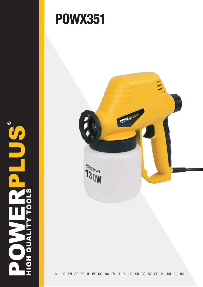 Página nº 1 - Manual de usuario PowerPlus POWX351