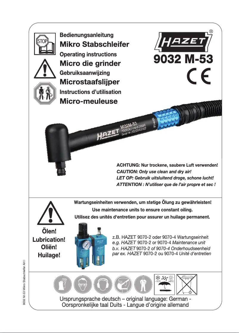 Imagen de la primera página del manual del dispositivo 9032M-53