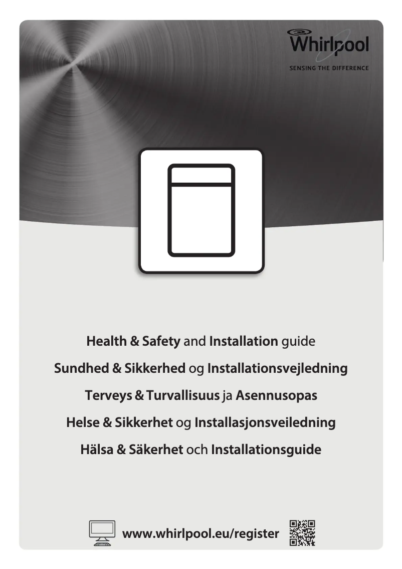 Página 1 del manual Instrucciones de seguridad Whirlpool ADPU 402 WH