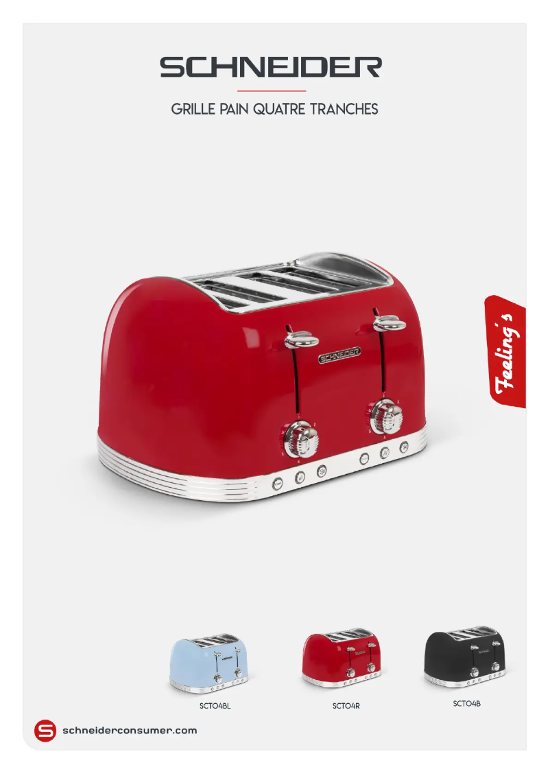 Imagen de la primera página del manual del dispositivo SCTO4B