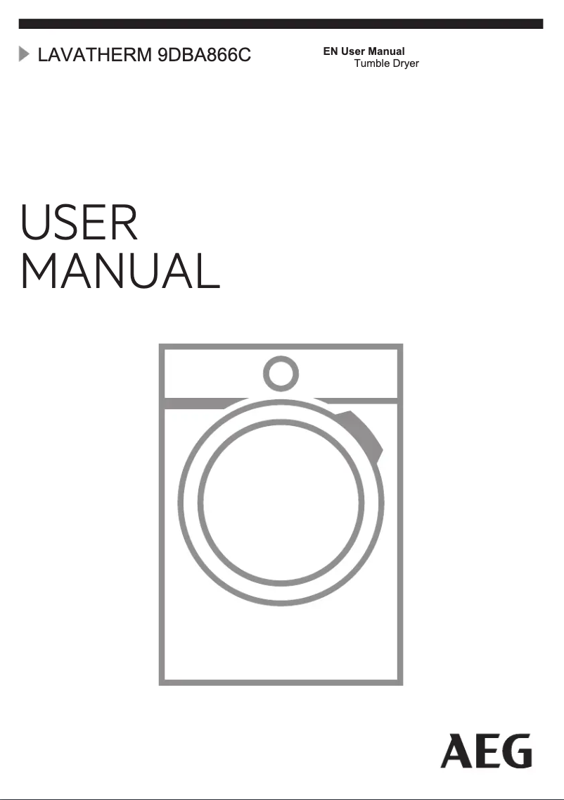 Página 1 del manual Manual de usuario AEG T9DBA866C
