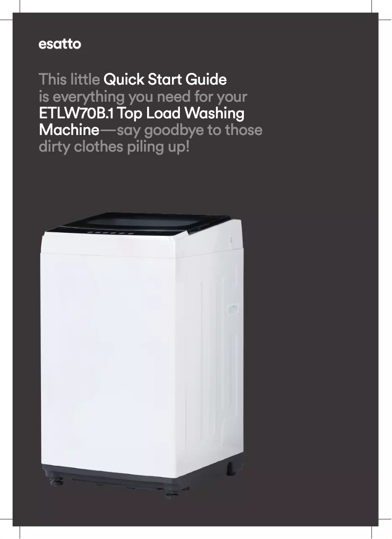 Imagen de la primera página del manual del dispositivo ETLW70B.1