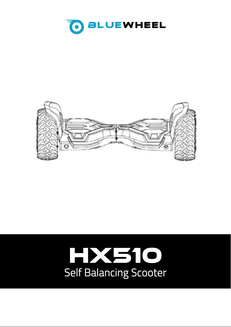 Imagen de la primera página del manual del dispositivo HX510