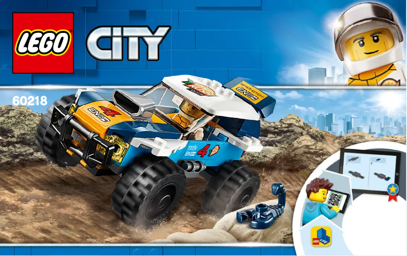 Página 1 del manual Manual de usuario Lego City 60218