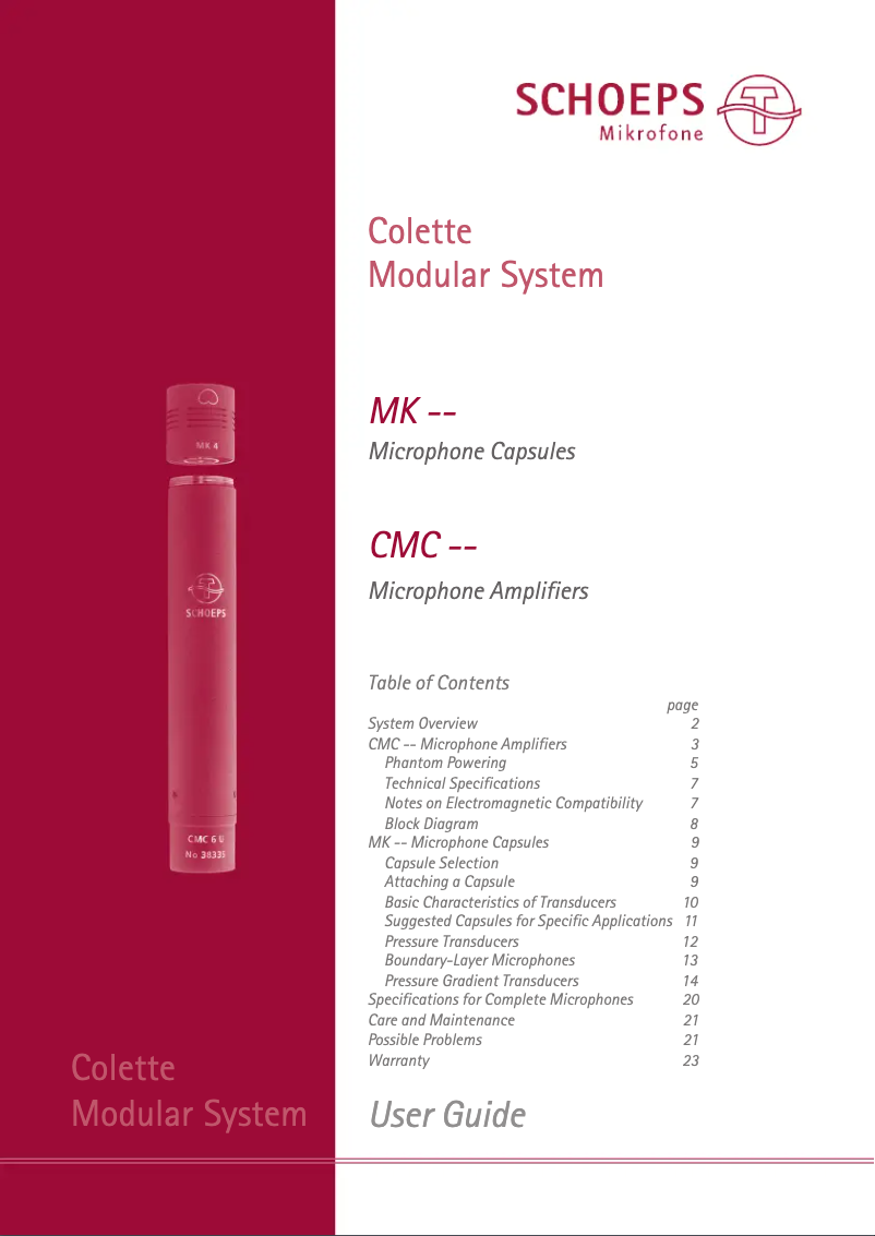 Imagen de la primera página del manual del dispositivo MK 41