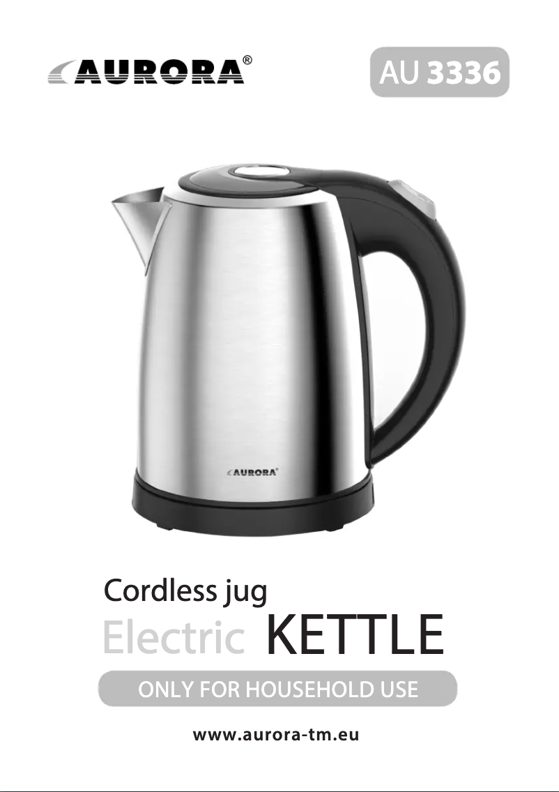 Imagen de la primera página del manual del dispositivo AU 3336