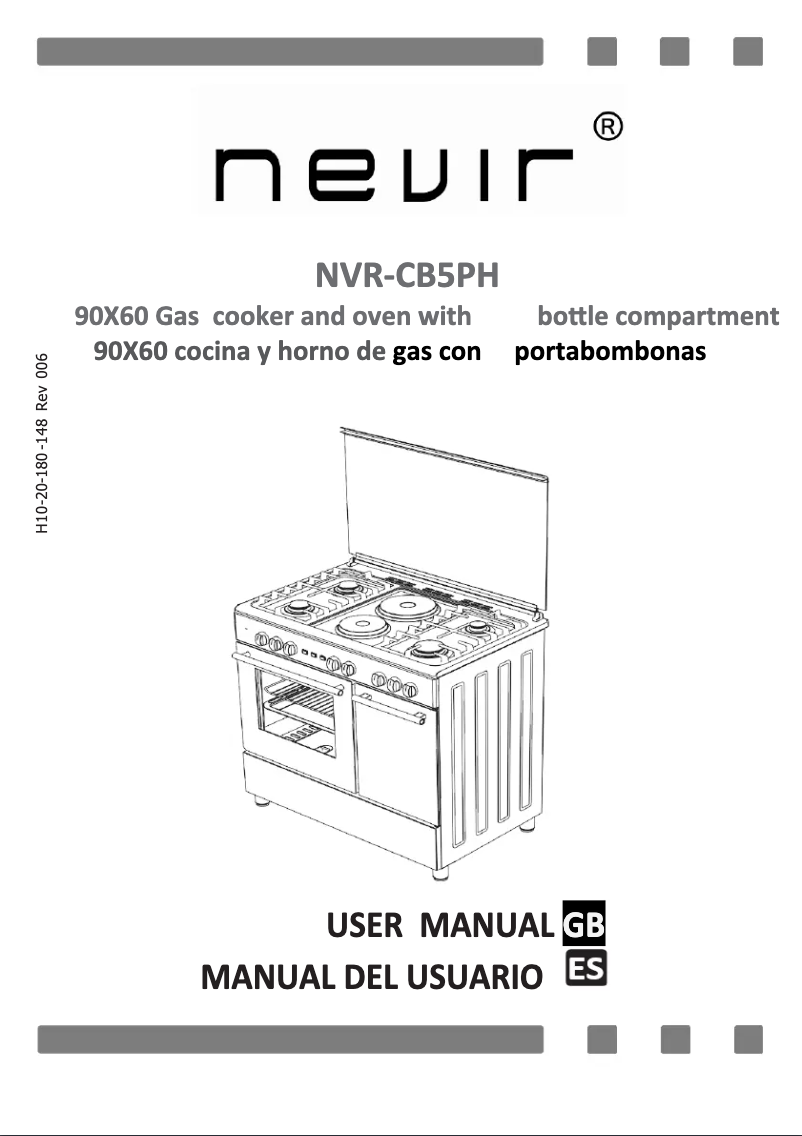 Página 1 del manual Manual de usuario Nevir NVR-CB5P