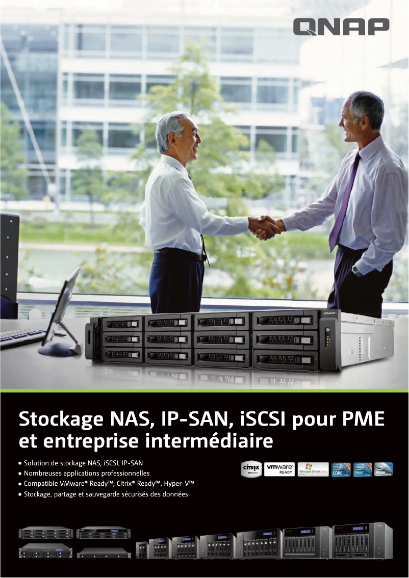 Página 1 del manual Ficha técnica QNAP TS-459 Pro II