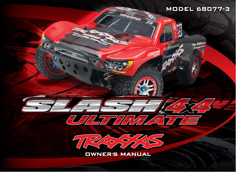 Página nº 1 - Manual de usuario Traxxas Slash 4X4 Ultimate