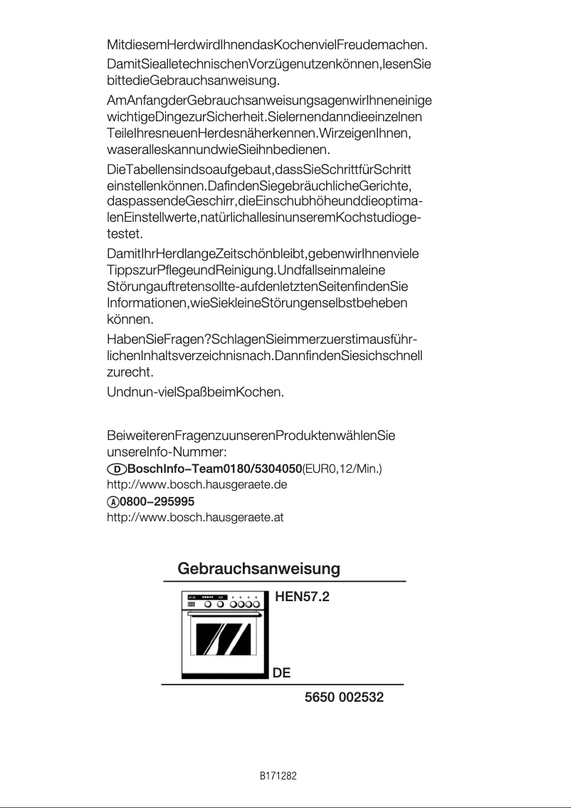 Página nº 1 - Manual de usuario Bosch HEN5752