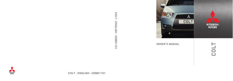 Imagen de la primera página del manual del dispositivo Colt (2011)