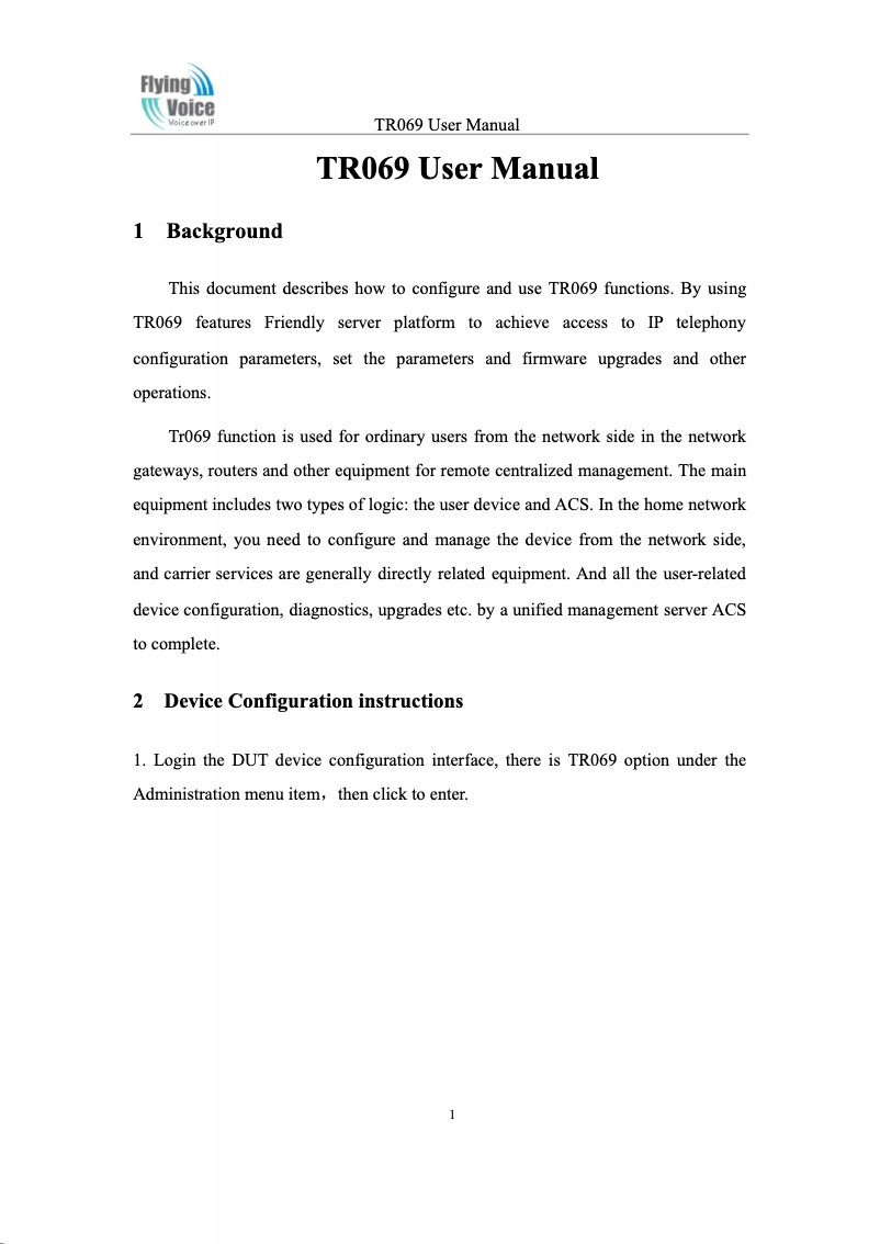 Imagen de la primera página del manual del dispositivo FIP12WP