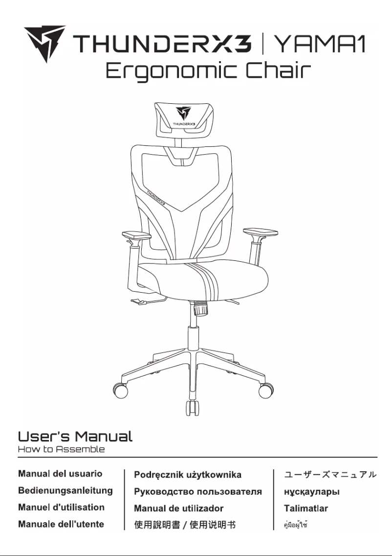 Página nº 1 - Manual de usuario ThunderX3 YAMA1