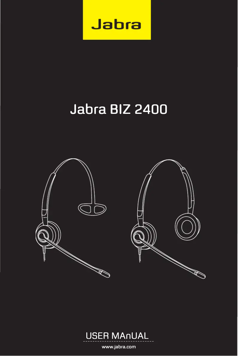 Página 1 del manual Manual de usuario Jabra BIZ 2400 Duo