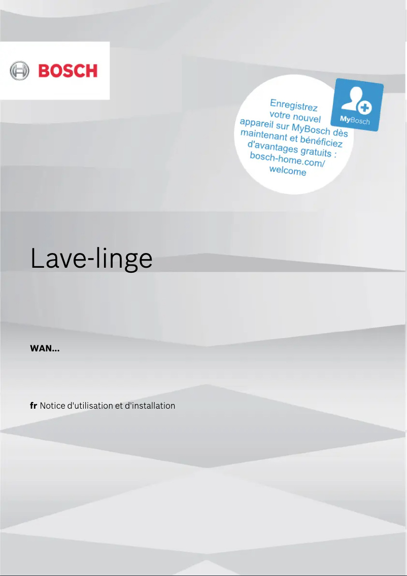 Imagen de la primera página del manual del dispositivo Serie 4 WAN28107FF