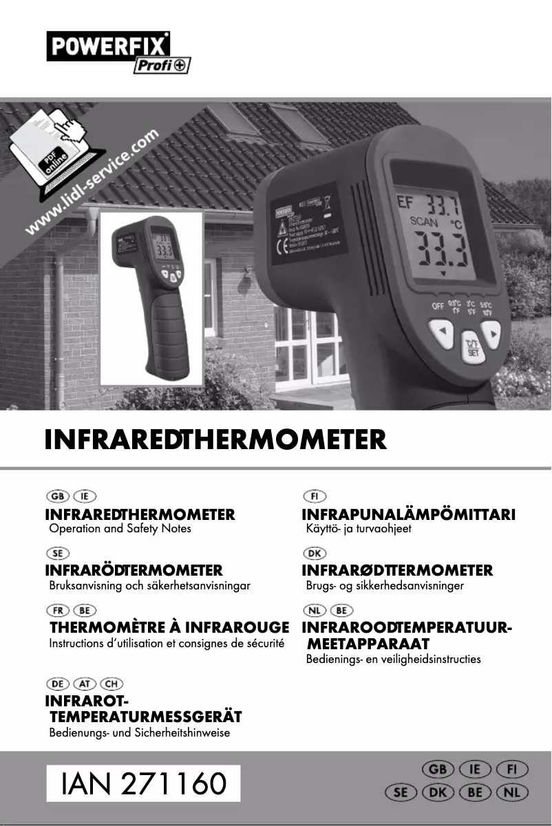 Imagen de la primera página del manual del dispositivo HG00304