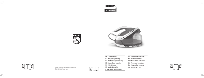 Página 1 del manual Manual de usuario Philips PerfectCare Compact Plus GC7923