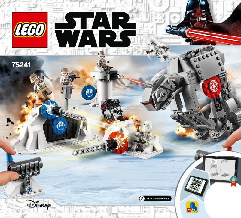 Página 1 del manual Manual de usuario Lego Star Wars 75241