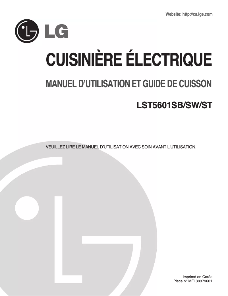 Imagen de la primera página del manual del dispositivo LEFF0220