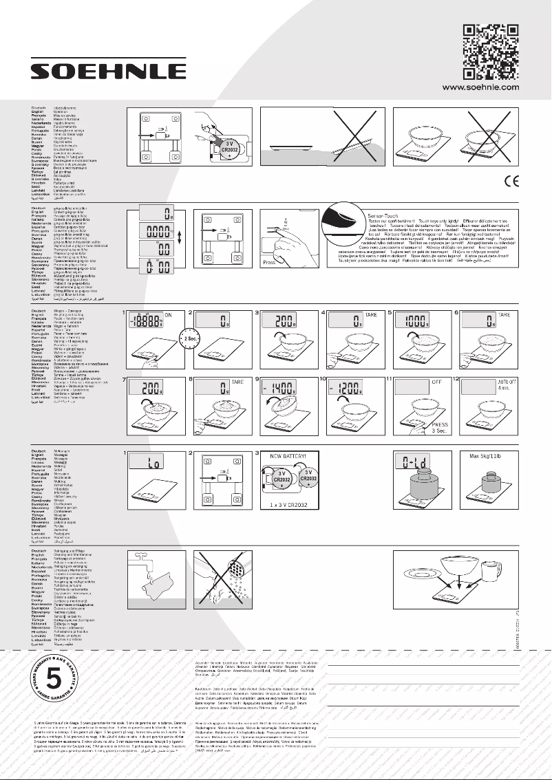 Imagen de la primera página del manual del dispositivo Frosted & Frozen 65115
