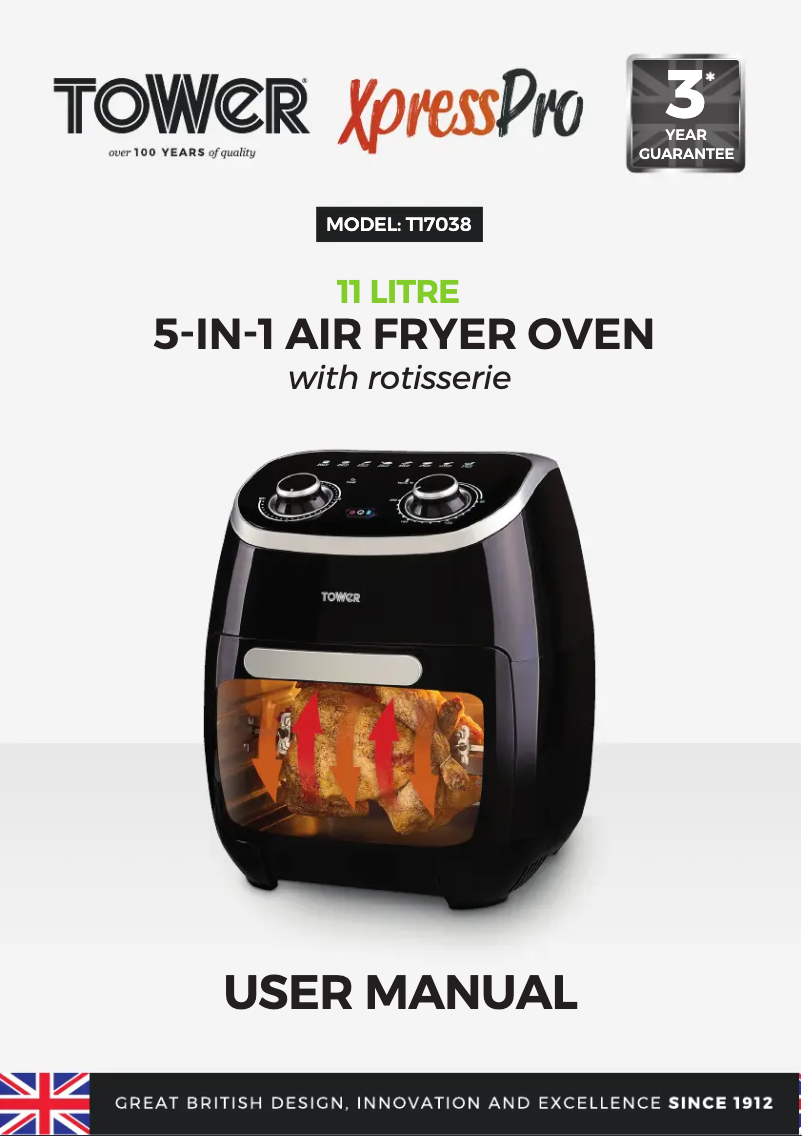 Página 1 del manual Manual de usuario Tower Xpress Pro T17038