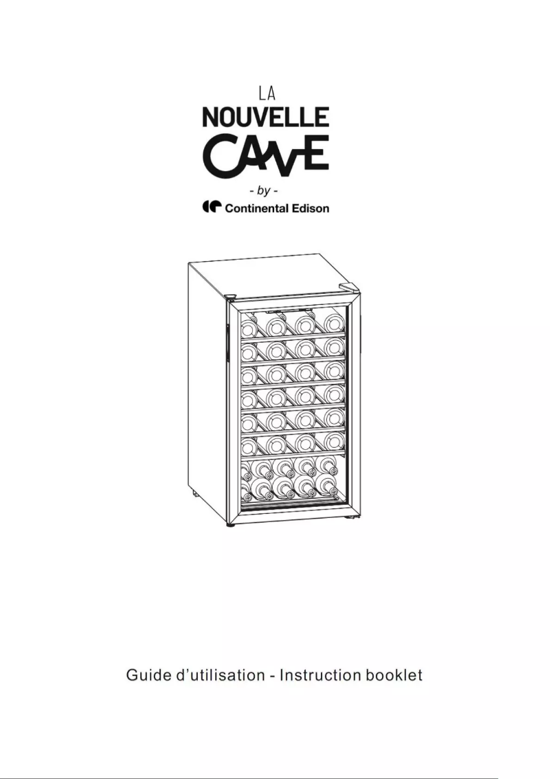 Página 1 del manual Manual de usuario Continental Edison CECWC52B
