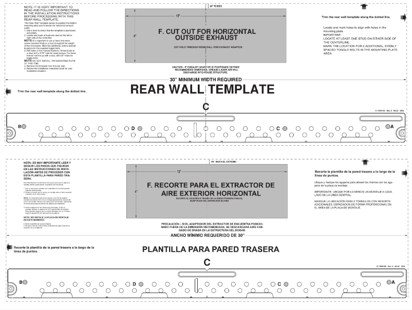 Imagen de la primera página del manual del dispositivo UVM9125STSS