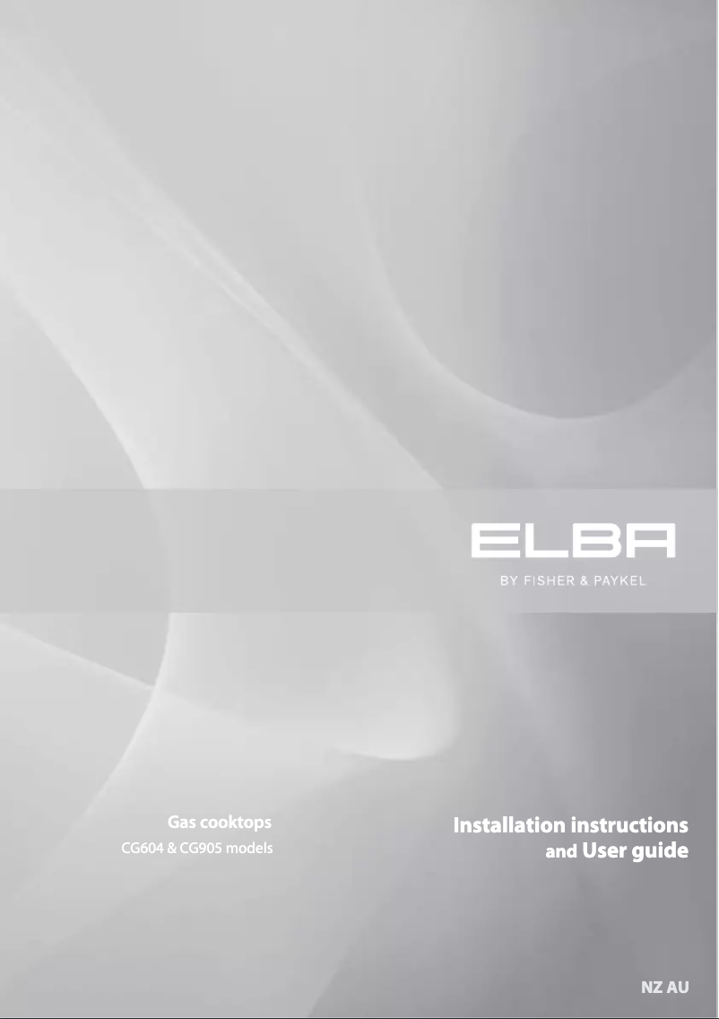 Imagen de la primera página del manual del dispositivo CG905LWFCX2