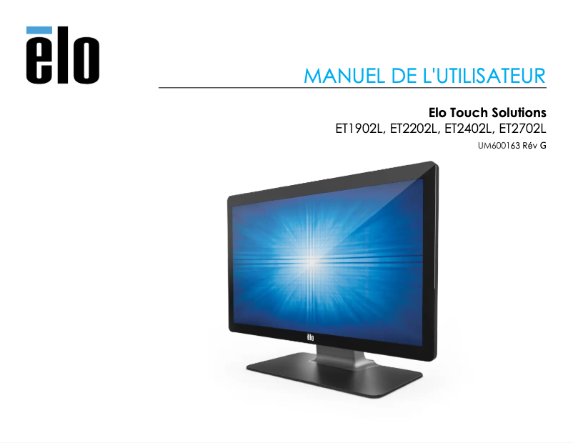 Imagen de la primera página del manual del dispositivo 2702L