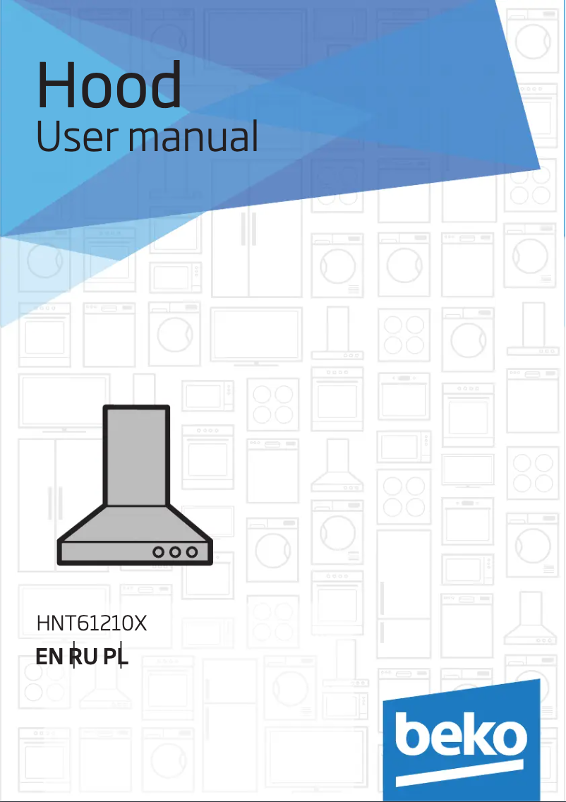 Página 1 del manual Guía de inicio rápido Beko HNT61210X