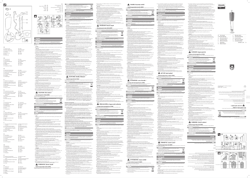 Imagen de la primera página del manual del dispositivo Easy Touch GC486