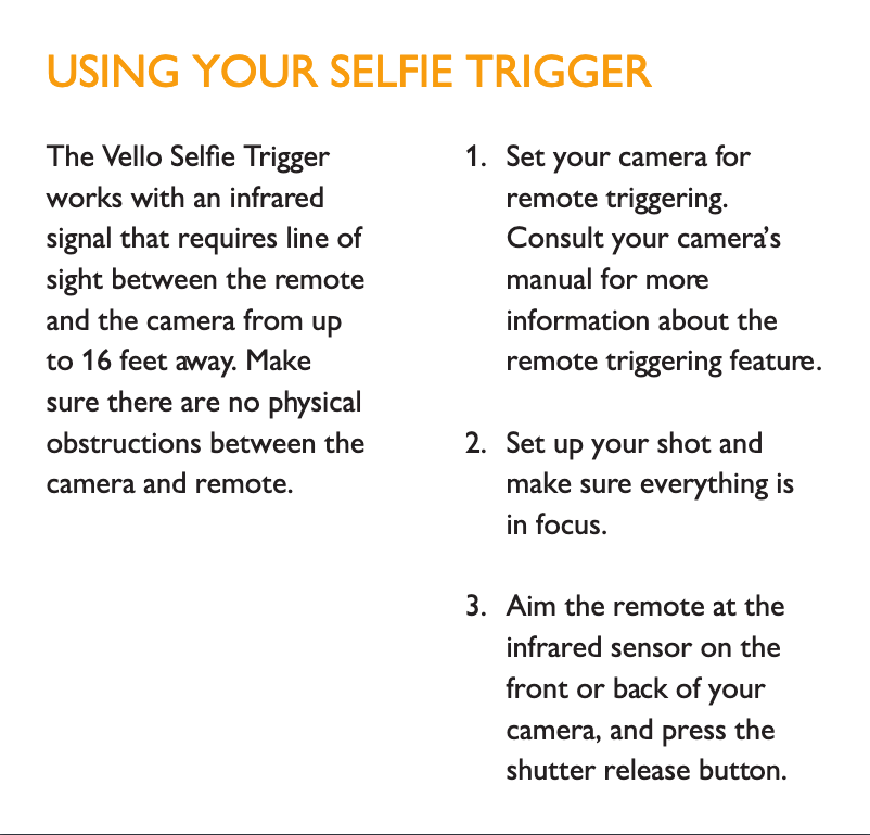 Página 1 del manual Manual de usuario Vello IR-SU