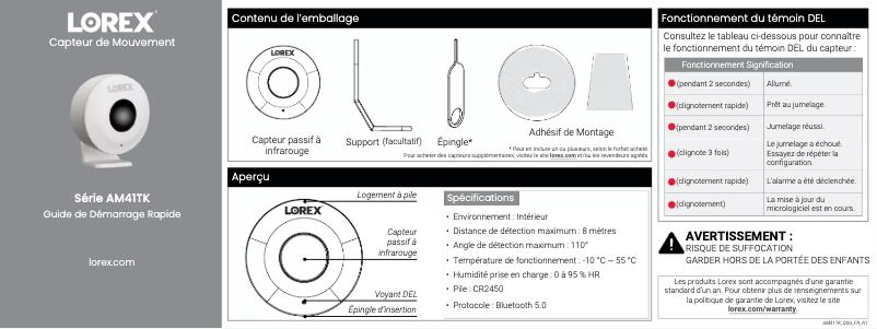 Imagen de la primera página del manual del dispositivo AM41TK