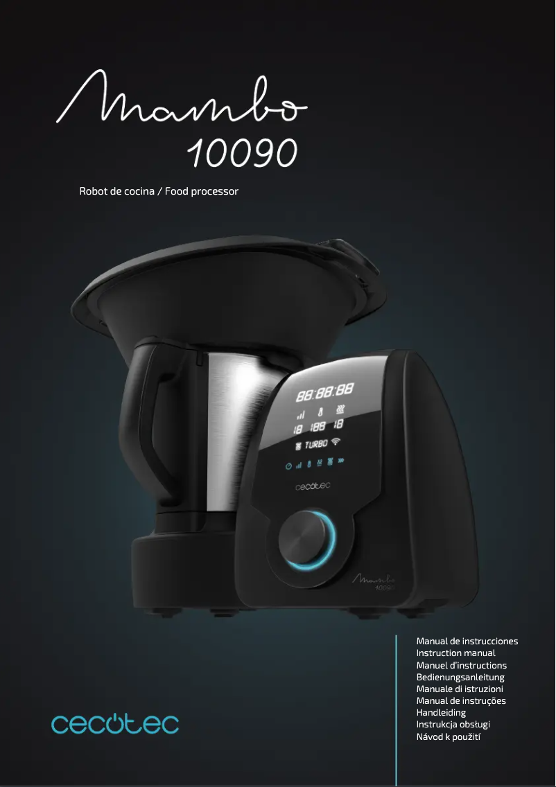 Imagen de la primera página del manual del dispositivo Mambo 10090