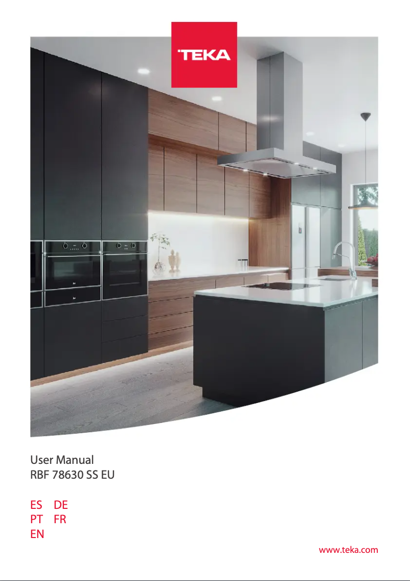 Página 1 del manual Manual de usuario Teka RBF 78630 SS EU
