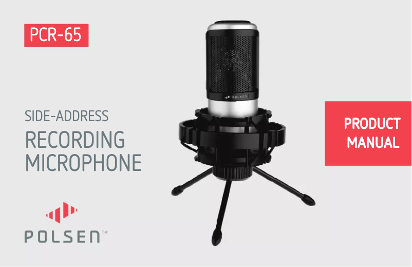 Imagen de la primera página del manual del dispositivo PCR-65