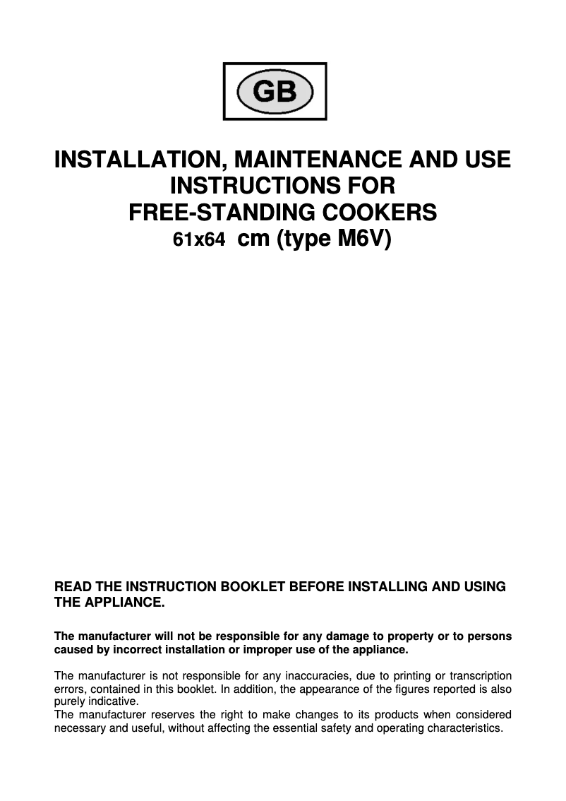 Página 1 del manual Manual de usuario Bertazzoni X60 IND MFE NE