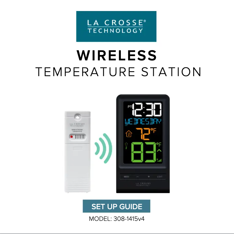 Imagen de la primera página del manual del dispositivo 308-1415V4