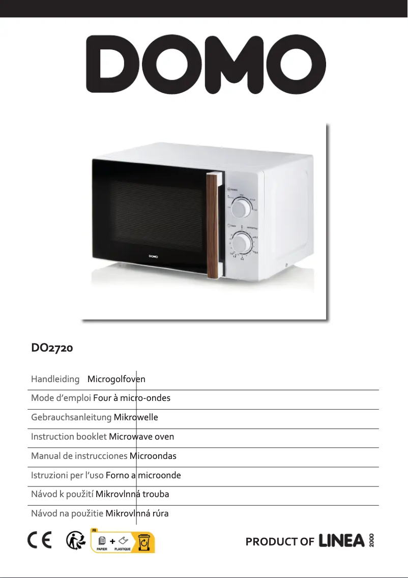 Página 1 del manual Manual de usuario Domo DO2720