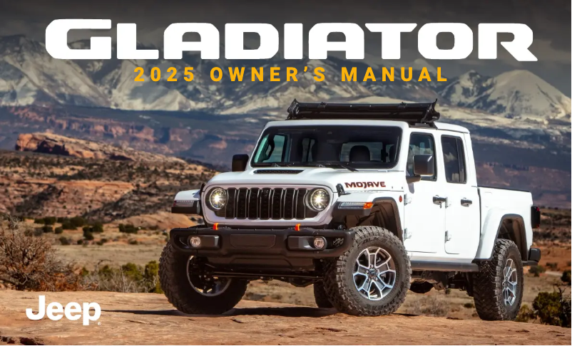 Página 1 del manual Manual de usuario Jeep Gladiator (2025)