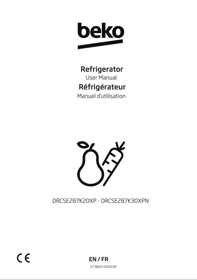 Imagen de la primera página del manual del dispositivo DRCSE287K30XPN